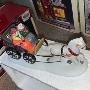 Lemax Dickensvale Gift Delivery by carriage